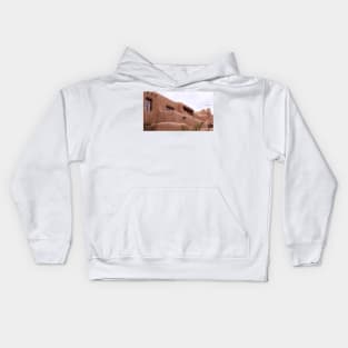 Adobe and clouds Kids Hoodie